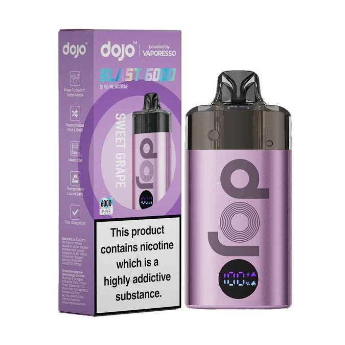 Load image into Gallery viewer, Vaporesso Dojo Blast 6000 Prefilled Pod Device
