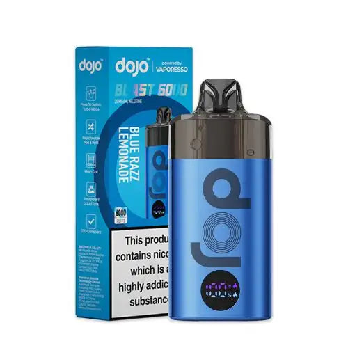 Load image into Gallery viewer, Vaporesso Dojo Blast 6000 Prefilled Pod Device | Blue Razz Lemonade
