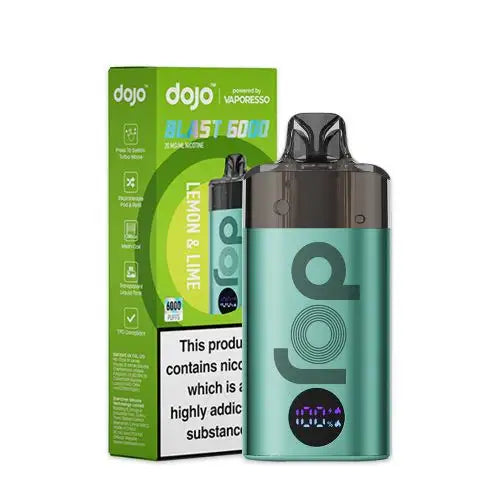 Load image into Gallery viewer, Vaporesso Dojo Blast 6000 Prefilled Pod Device |Lemon lime
