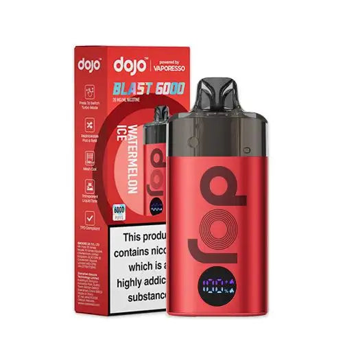 Load image into Gallery viewer, Vaporesso Dojo Blast 6000 Prefilled Pod Device | Watermelon ice
