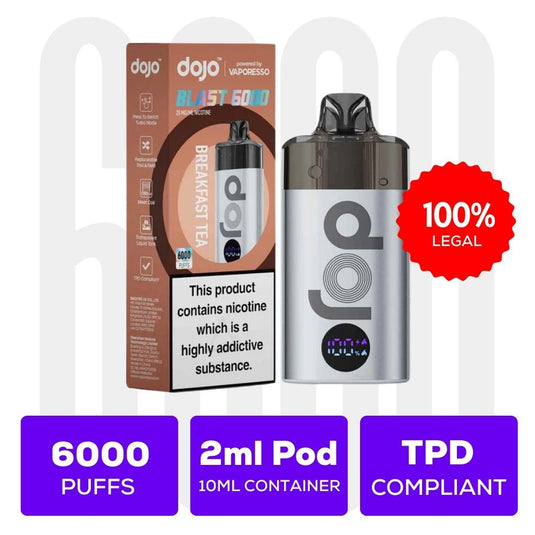 Vaporesso Dojo Blast 6000 Prefilled Pod Device