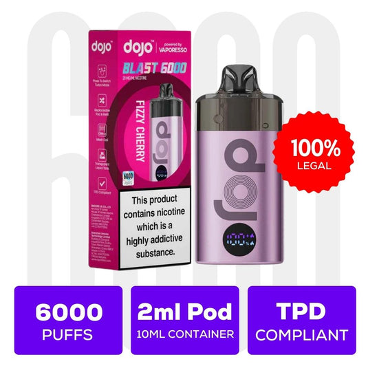 Vaporesso Dojo Blast 6000 Prefilled Pod Device