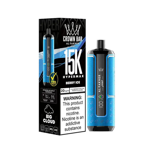 Al Fakher Crown Bar 15K Hypermax Disposable Device