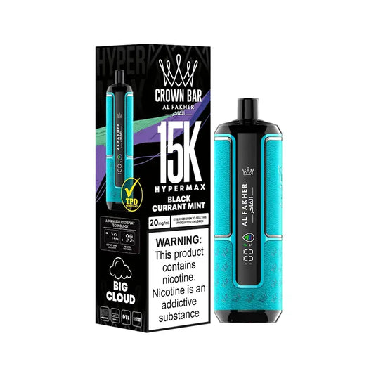 Al Fakher Crown Bar 15K Hypermax Disposable Device