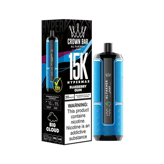 Al Fakher Crown Bar 15K Hypermax Disposable Device