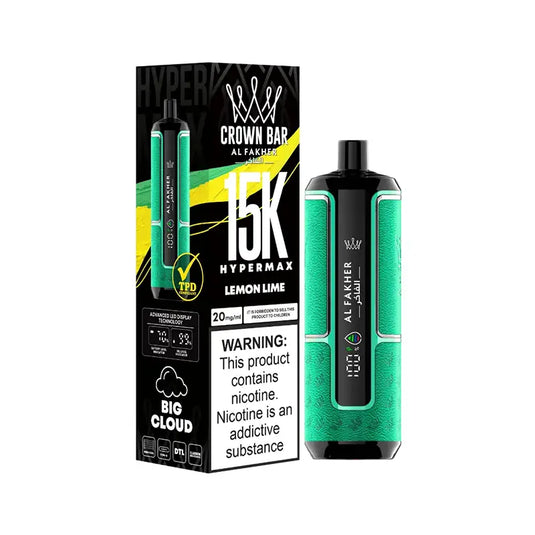 Al Fakher Crown Bar 15K Hypermax Disposable Device