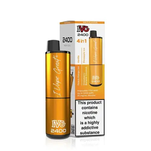 IVG 2400 Puffs 4 in 1 Disposable Vape Pod Device