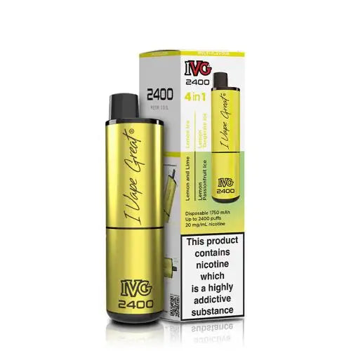 IVG 2400 Puffs 4 in 1 Disposable Vape Pod Device