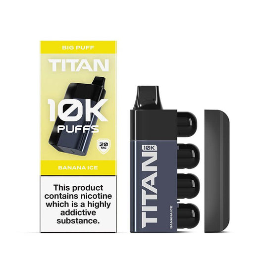 Titan 10K Puff Rechargeable Disposable Vape Kit