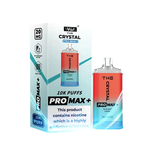 The Crystal PRO Max Plus 10000 Puff Disposable Vape