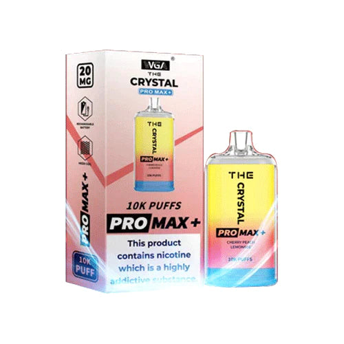 The Crystal PRO Max Plus 10000 Puff Disposable Vape