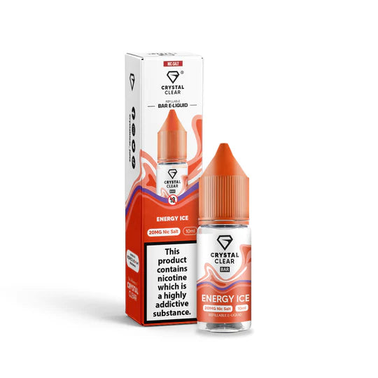 Load image into Gallery viewer, Crystal Clear Nic Salt E-Liquid | Energy Ice
