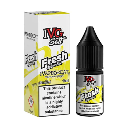 Load image into Gallery viewer, IVG Nic Salts 10ml |  Fresh Lemonade

