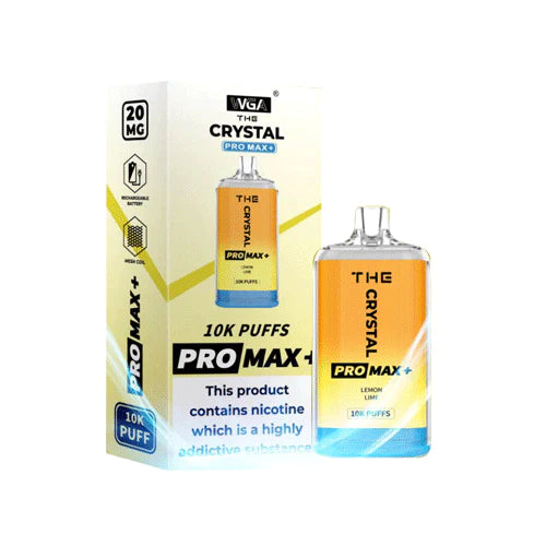 The Crystal PRO Max Plus 10000 Puff Disposable Vape