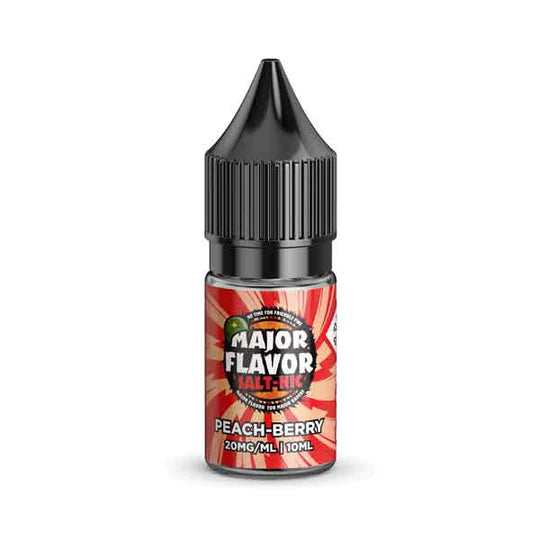 Load image into Gallery viewer, Major Flavor 10ml Nic Salts | Peach Berry
