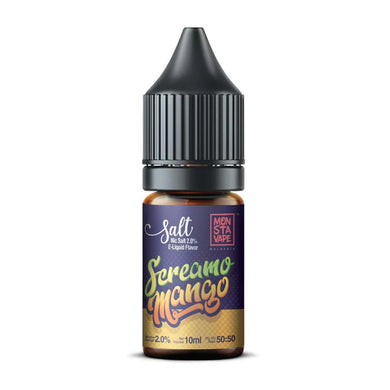 Monsta Vape 10ml Nic Salt | Screamo Mango