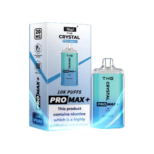 The Crystal PRO Max Plus 10000 Puff Disposable Vape