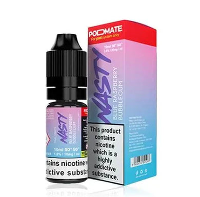 Nasty Juice PodMate 10ml Nic Salts | BlueRaspberry Bubblegum
