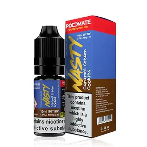 Load image into Gallery viewer, Nasty Juice PodMate 10ml Nic Salts | Caramel Cream Cookies
