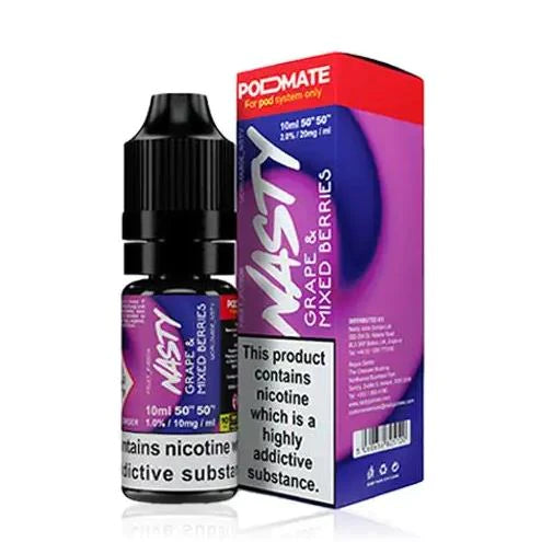 Load image into Gallery viewer, Nasty Juice PodMate 10ml Nic Salts | Grape Mixed Berries

