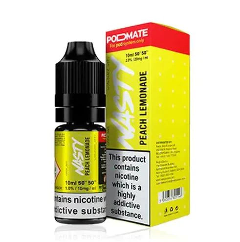 Load image into Gallery viewer, Nasty Juice PodMate 10ml Nic Salts | Peach Lemonade
