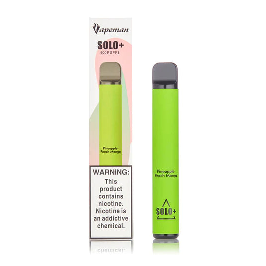 Vapeman Solo+ 600 Puff Disposable Vape Shop Disposables Vapeman Solo+ 600 Puff Disposable Vape Shop Disposables