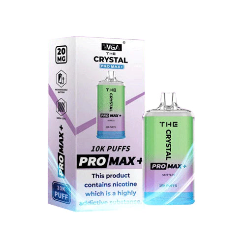 The Crystal PRO Max Plus 10000 Puff Disposable Vape