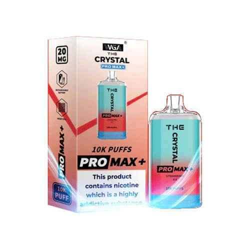 The Crystal PRO Max Plus 10000 Puff Disposable Vape