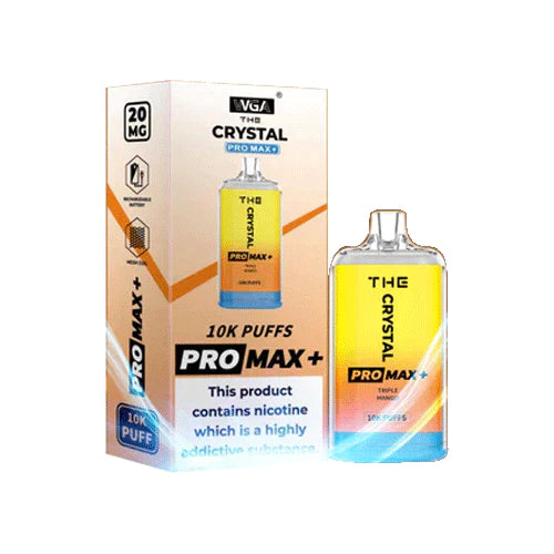 The Crystal PRO Max Plus 10000 Puff Disposable Vape